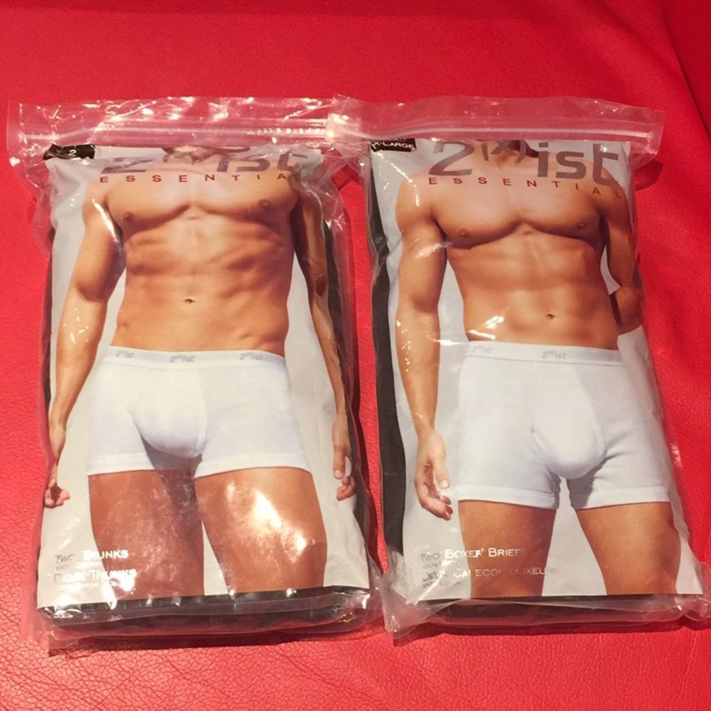 2 Packs Of Brand New Trunks 2 Trunks In Each Pack